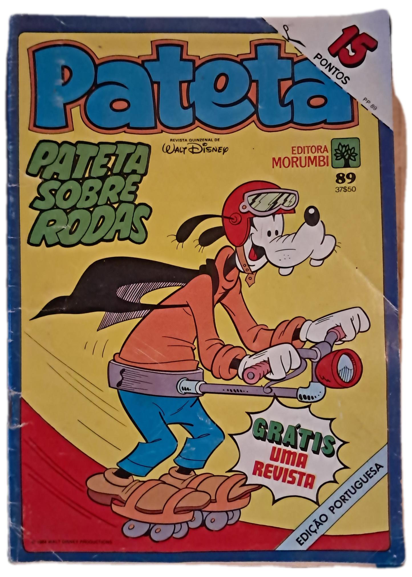 Pateta 89 - Pateta Sobre Rodas (Usado)