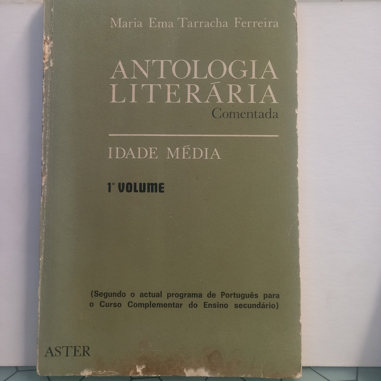 Antologia Literária Comentada Idade Média 1º Volume (Usado)