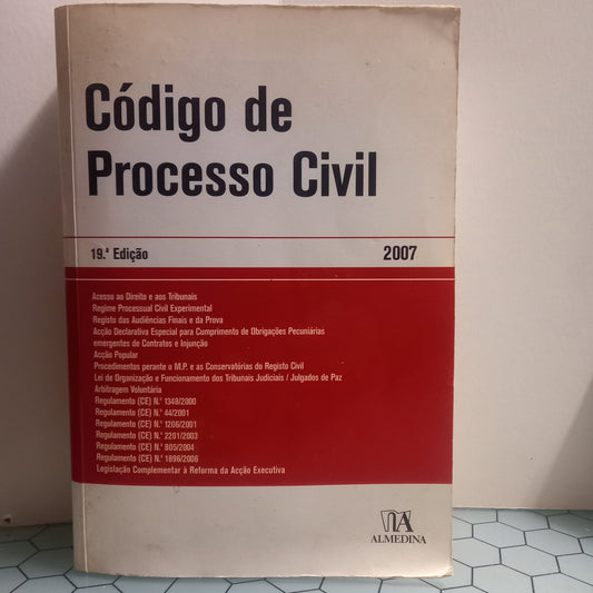 Código de Processo Civil 2007 (Usado)