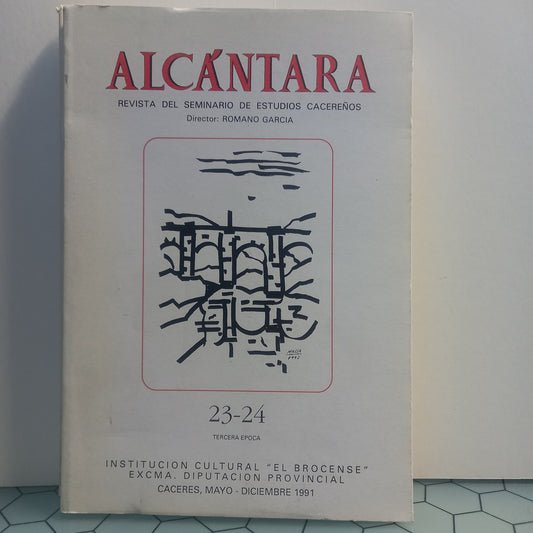 Alcantara 23-24 Revista del Seminario de Estudios Cacerenos (Bom Estado)
