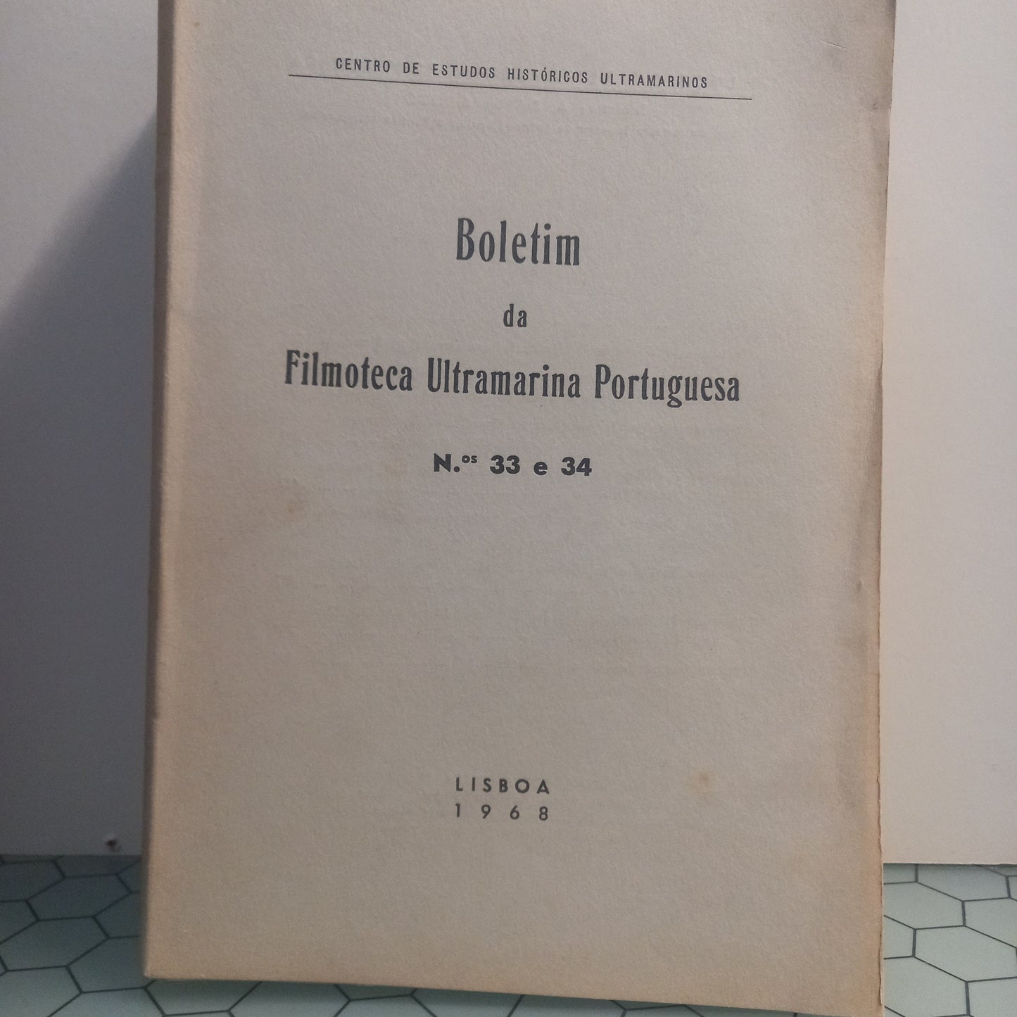 Boletim da Filmoteca Ultramarina Portuguesa 33 E 34