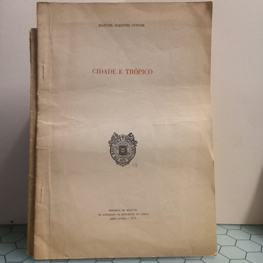 Cidade e Trópico (Usado)