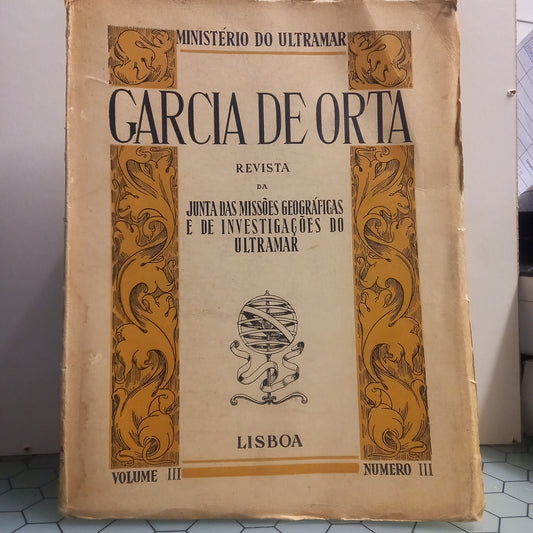 Revista da Junta das Missões Geográficas e de Investigações do Ultramar III (Usado)