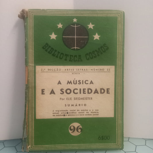 A Música e a Sociedade (Usado)
