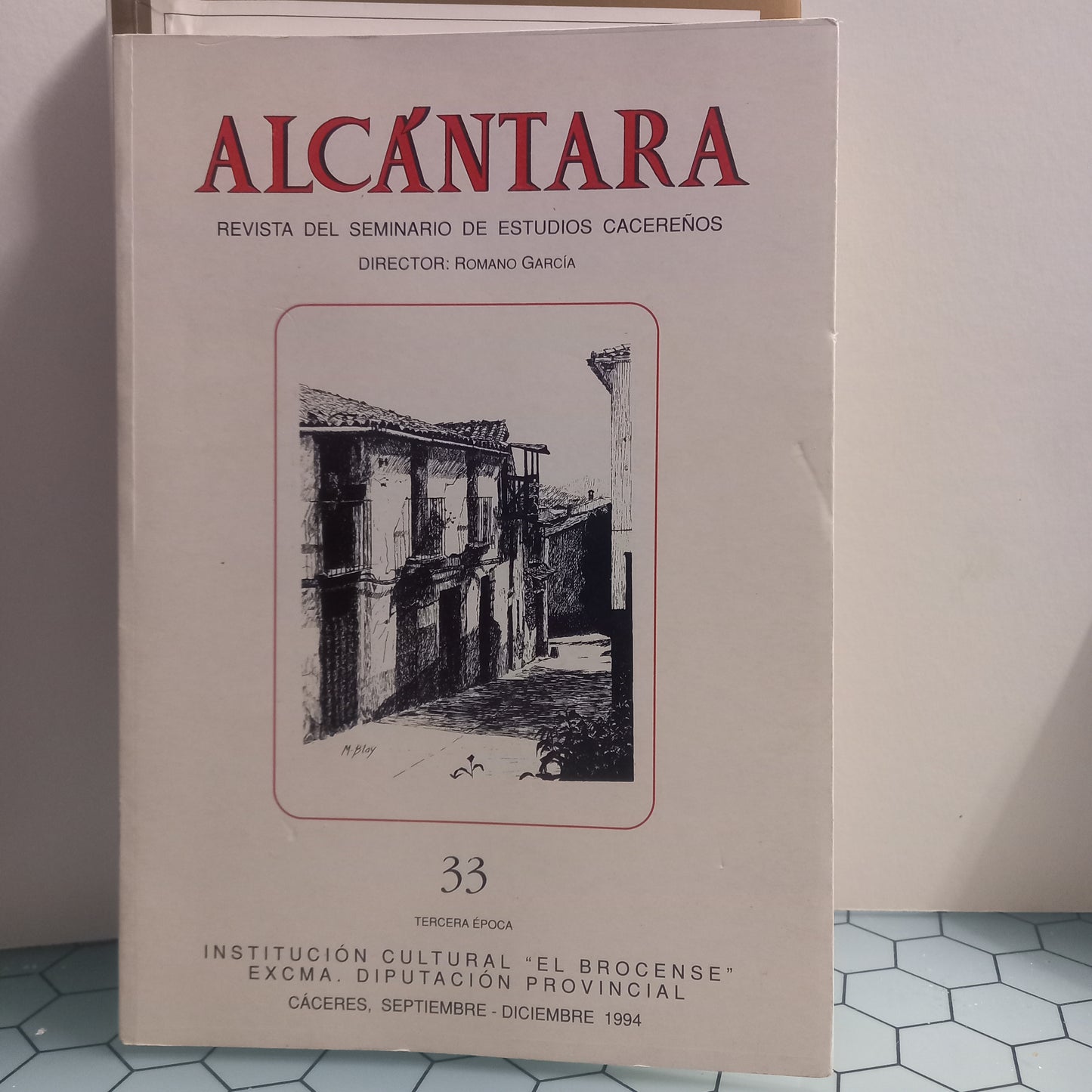 Alcantara 33 Revista del Seminario de Estudios Cacerenos (Bom Estado)