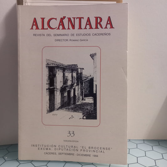 Alcantara 33 Revista del Seminario de Estudios Cacerenos (Bom Estado)