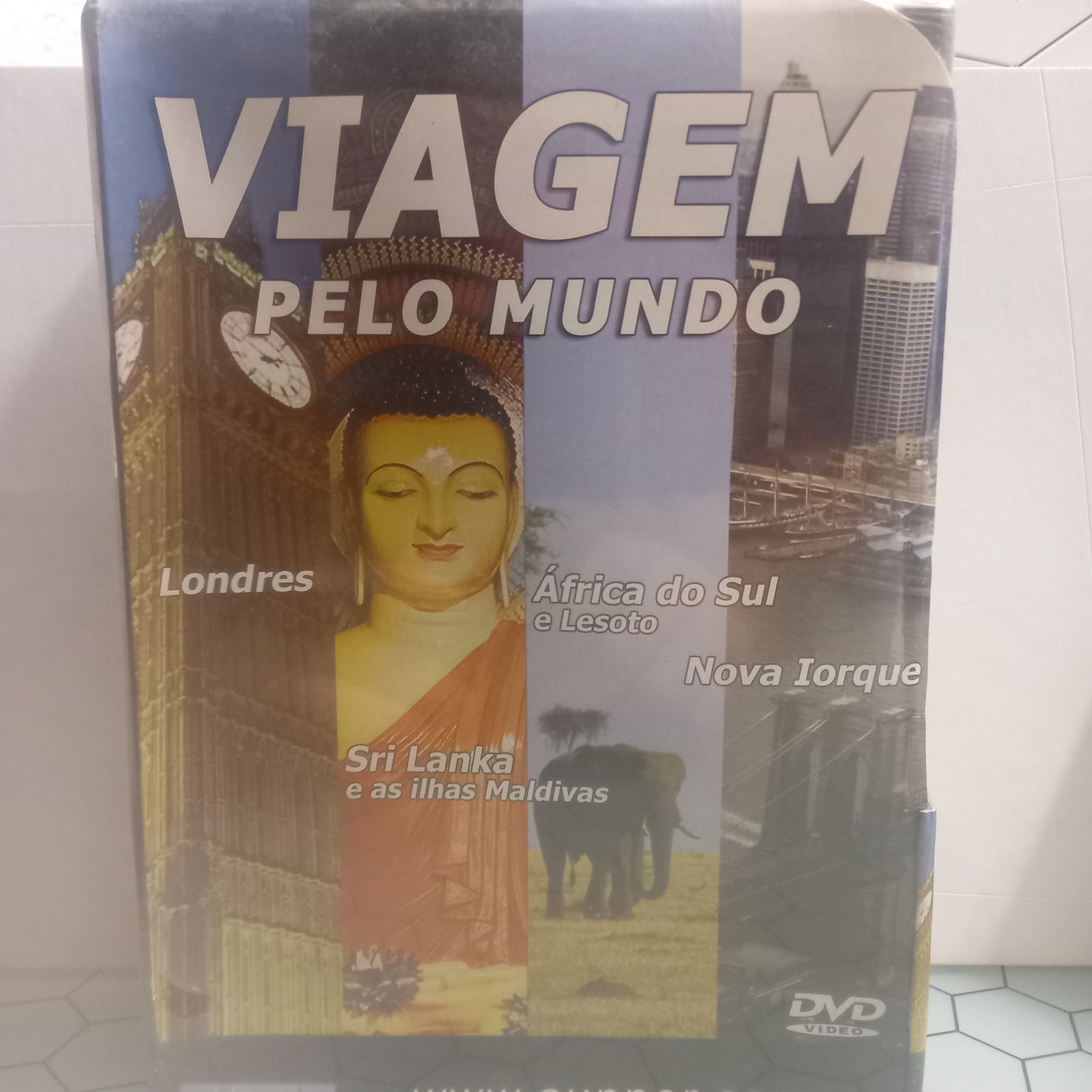 DVD Viagem pelo Mundo (Caixa com 4 DVD's)