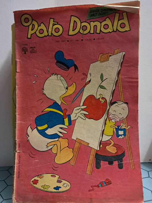 Pato Donald 1086 - Donald e Sobrinhos Cuidado com o Carneiro (Usado)