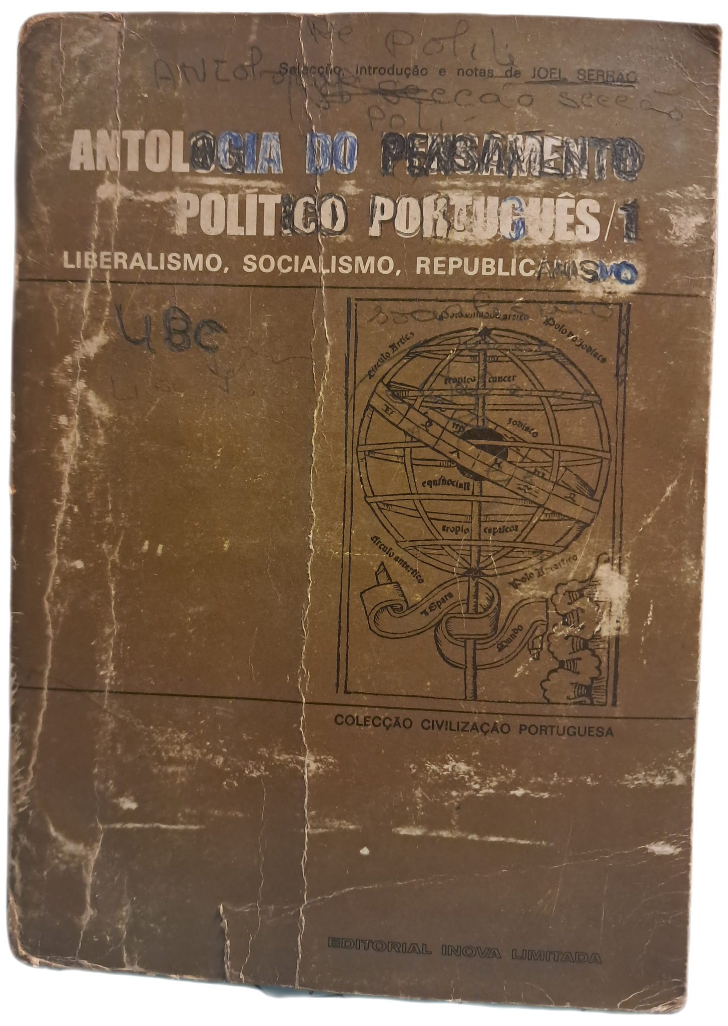 Antologia do Pensamento Político Português 1 (Envelhecido)