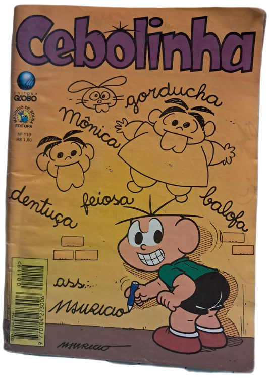 Cebolinha 119 - Ela é Pequena! (Usado)