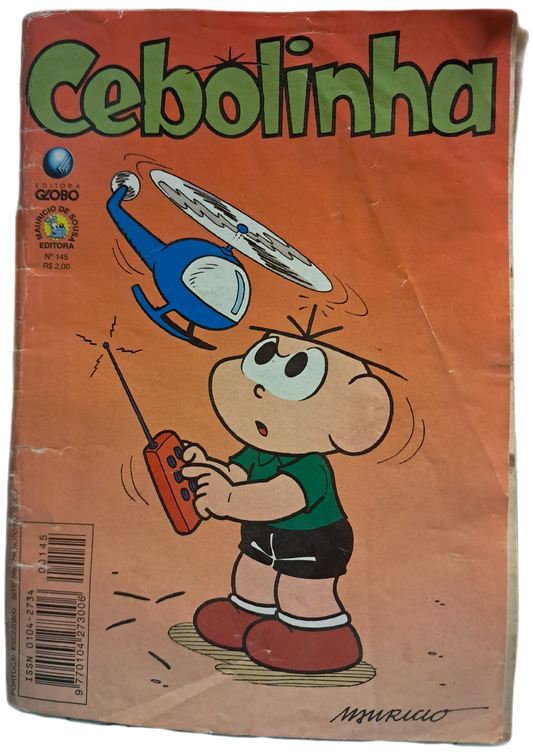 Cebolinha 145 - A Turma do Cebolinha em o Plano do Espanto (Usado)