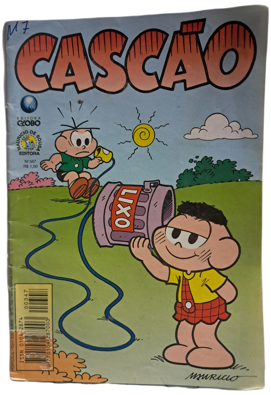 Cascão 347 - Arrumar e Imaginar é só Começar (Usado)