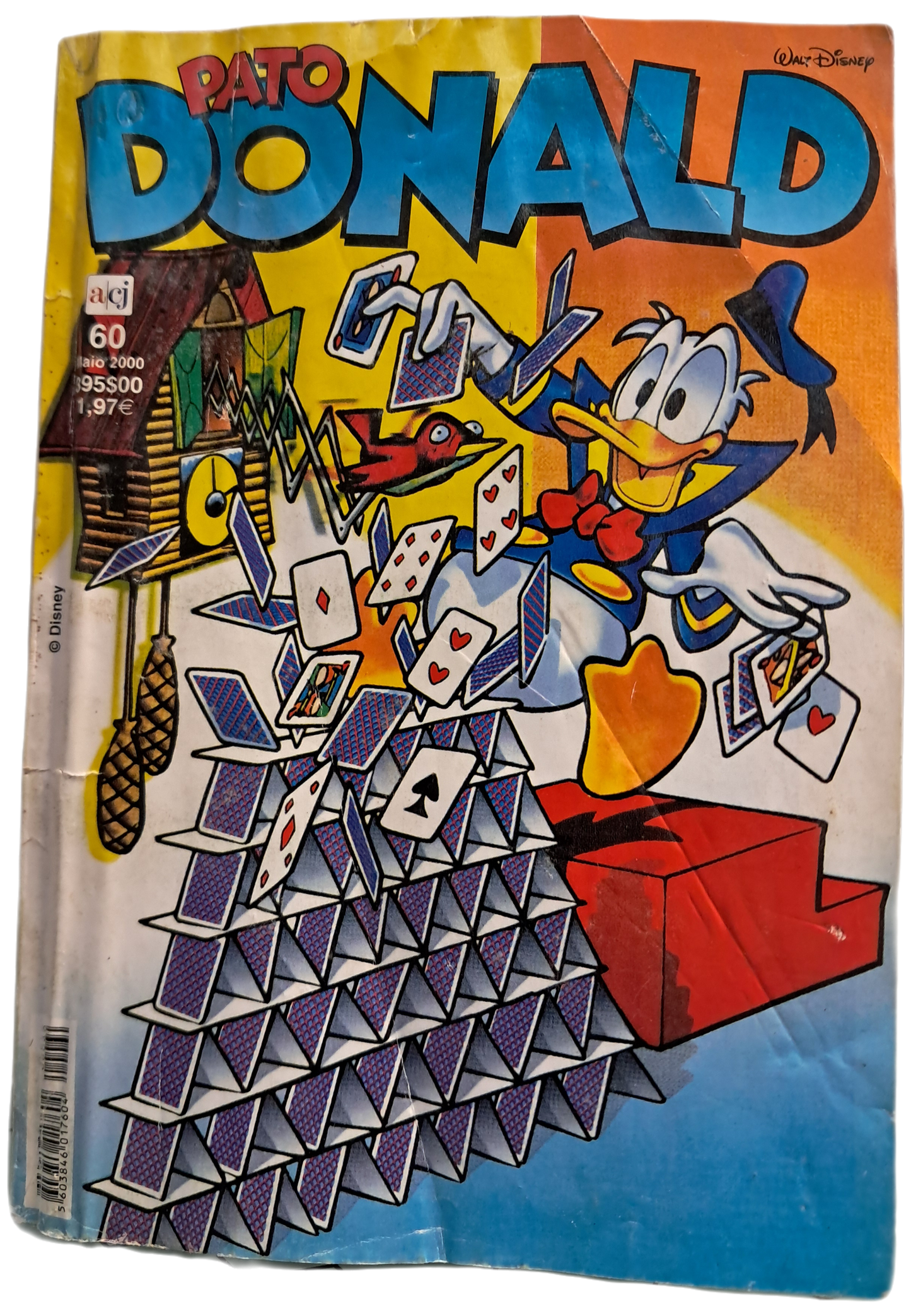 Pato Donald 60 - Donald o Trapalhão (Usado)