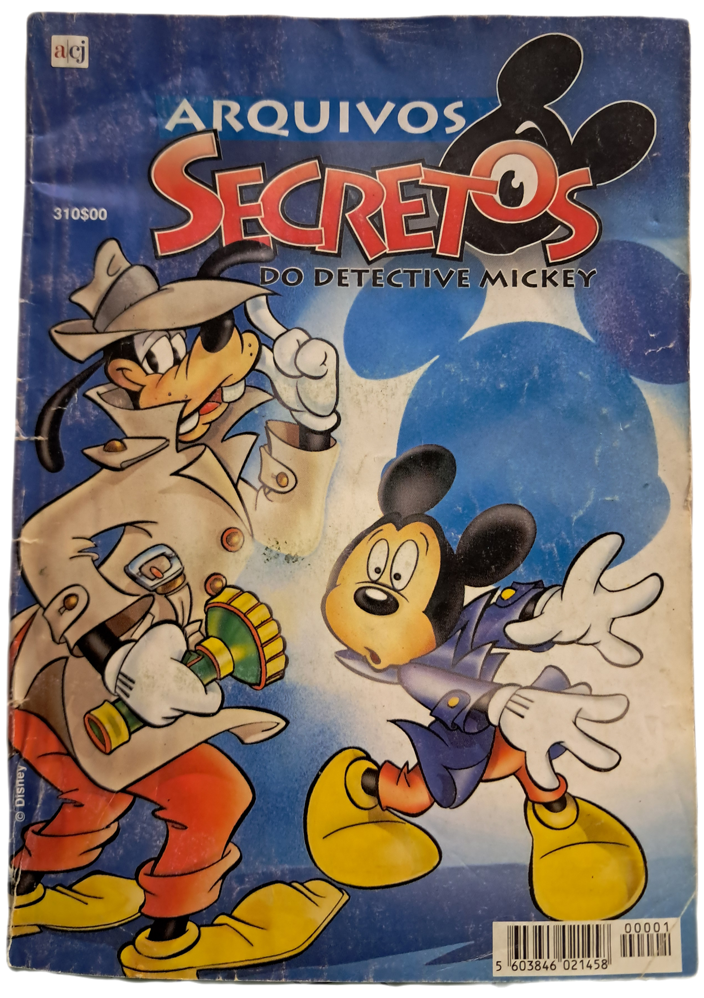 Arquivos Secretos do Detective Mickey - Mickey Os Bandidos Divertidos (Usado)