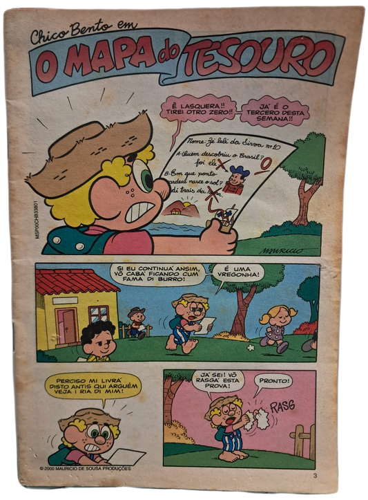 Chico Bento - O Mapa do Tesouro (Danificado)