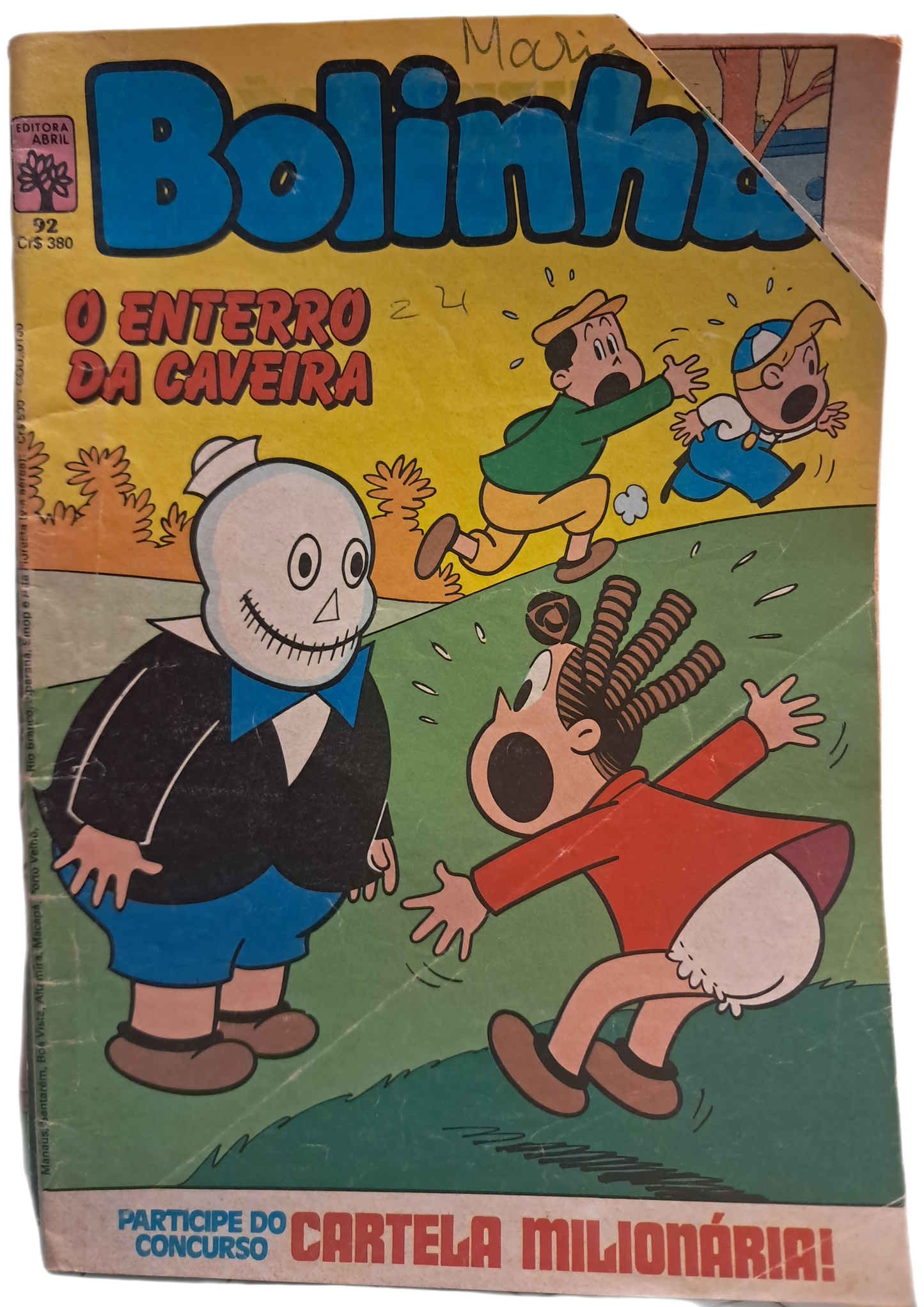 Bolinha 92 - O Enterro da Caveira (Usado)