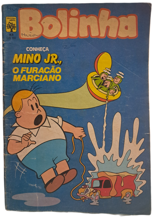 Bolinha 83 - Conheça Mino Jr. O Furação Marciano (Usado)