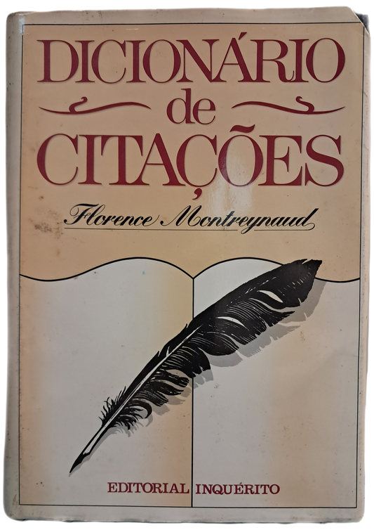 Dicionário de Citações (Usado)