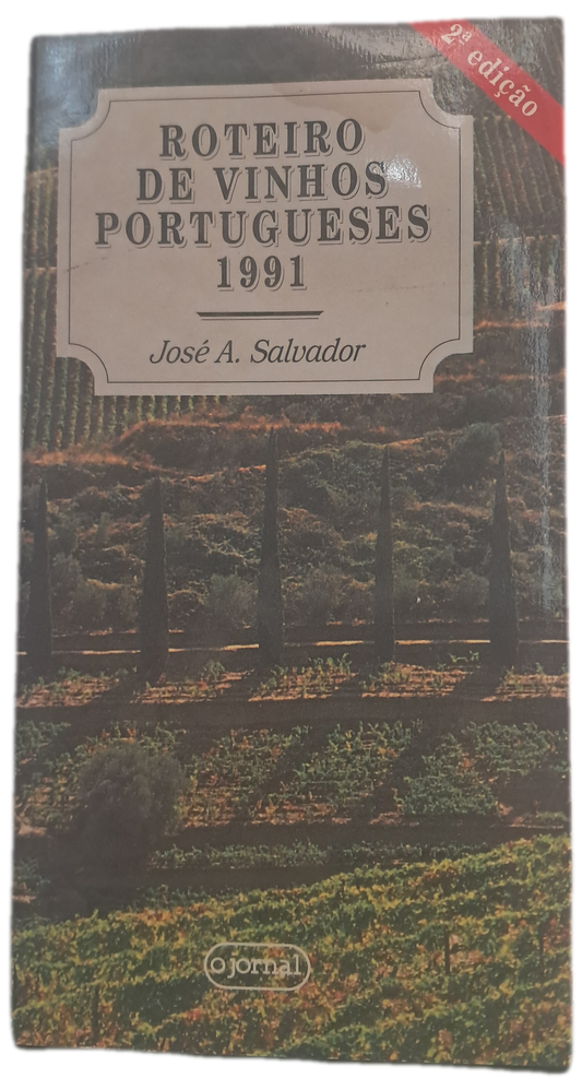 Roteiro de Vinhos Portugueses 1991 (Bom Estado)