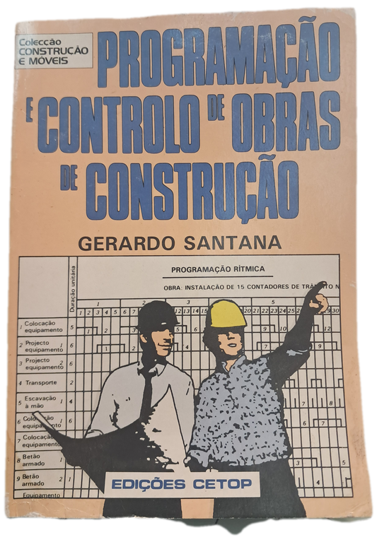 Programação e Controlo de Obras de Construção (Usado)