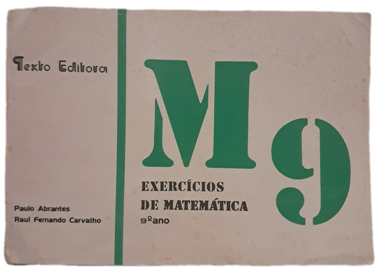 Exercícios de Matemática 9º Ano (Usado)