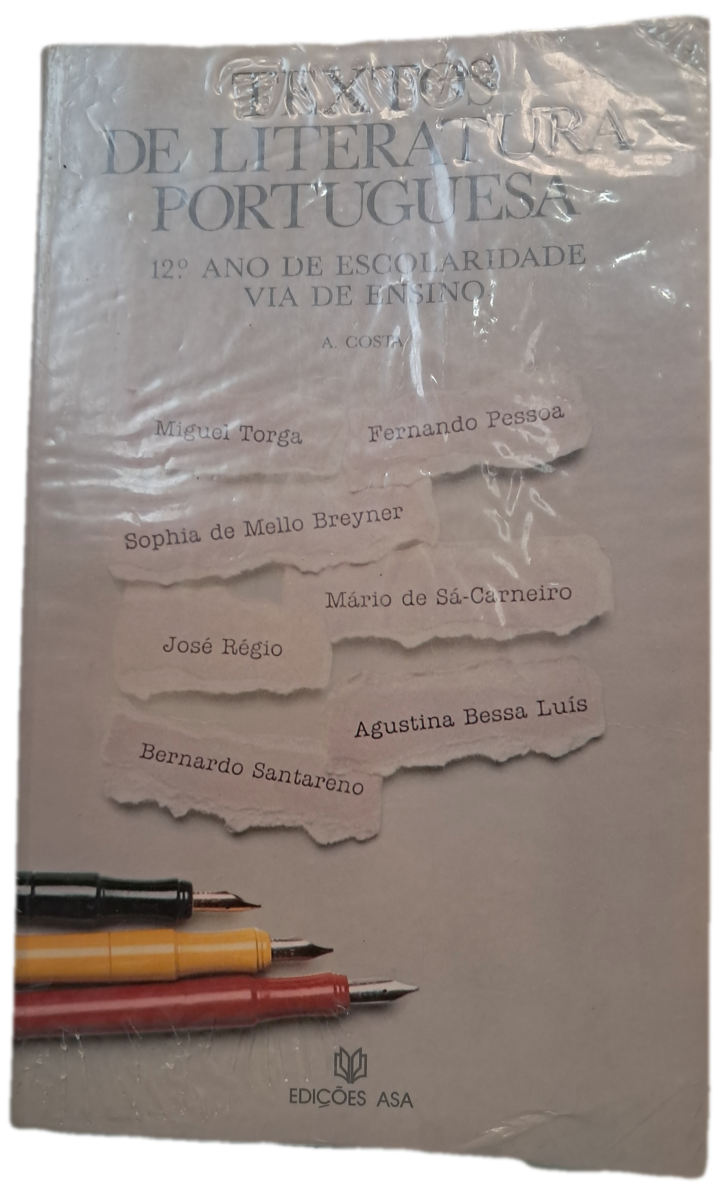 Textos de Literatura Portuguesa 12º Ano de escolaridade via de Ensino (Usado)