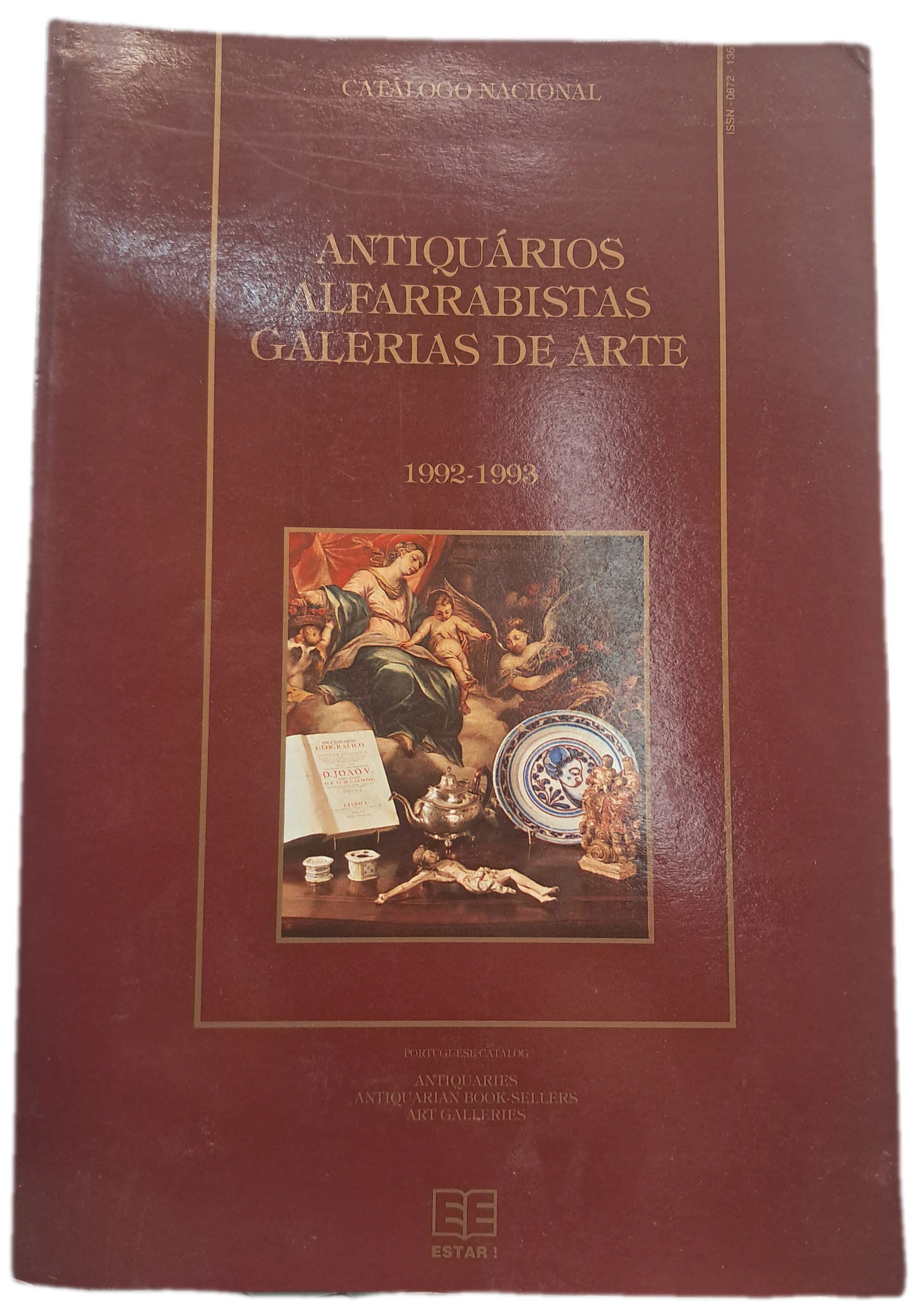 Antiquários Alfarrabistas Galerias de Arte 1992-1993 (Bom Estado)