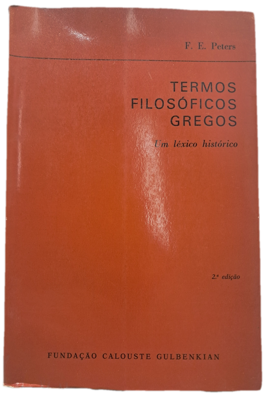 Termos Filosóficos Gregos (Bom Estado)