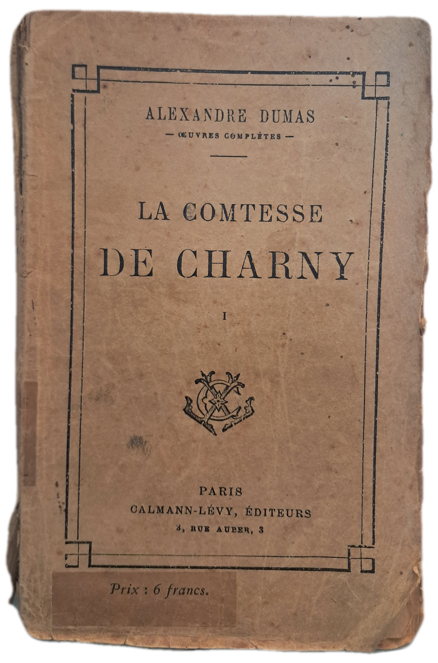 La Comtesse de Charny I (Envelhecido)