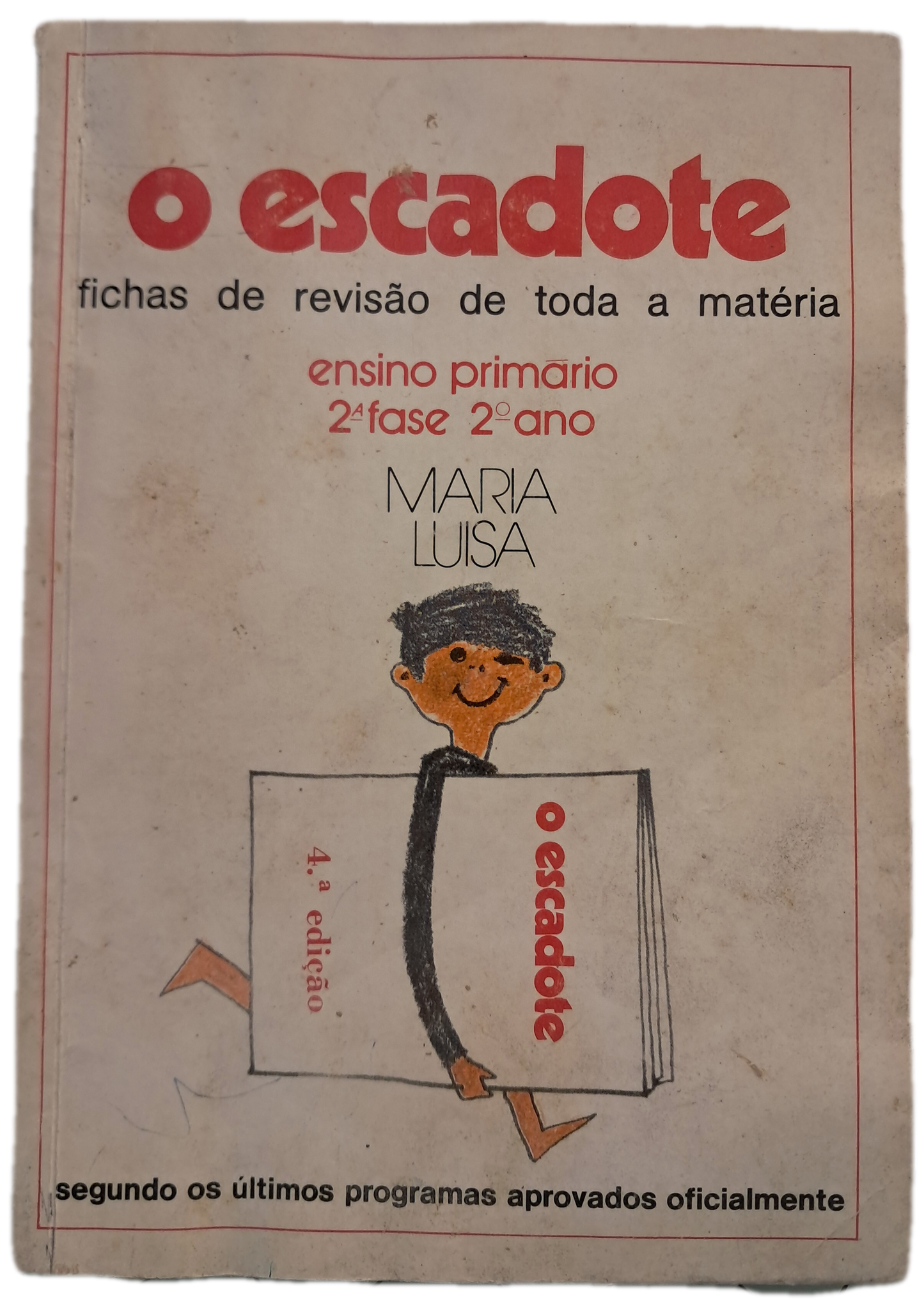 O Escadote fichas de revisão de toda a matéria (Usado)