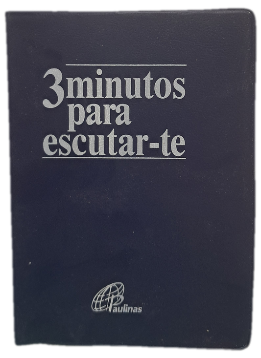 3 Minutos para Escutar-te (Como Novo)