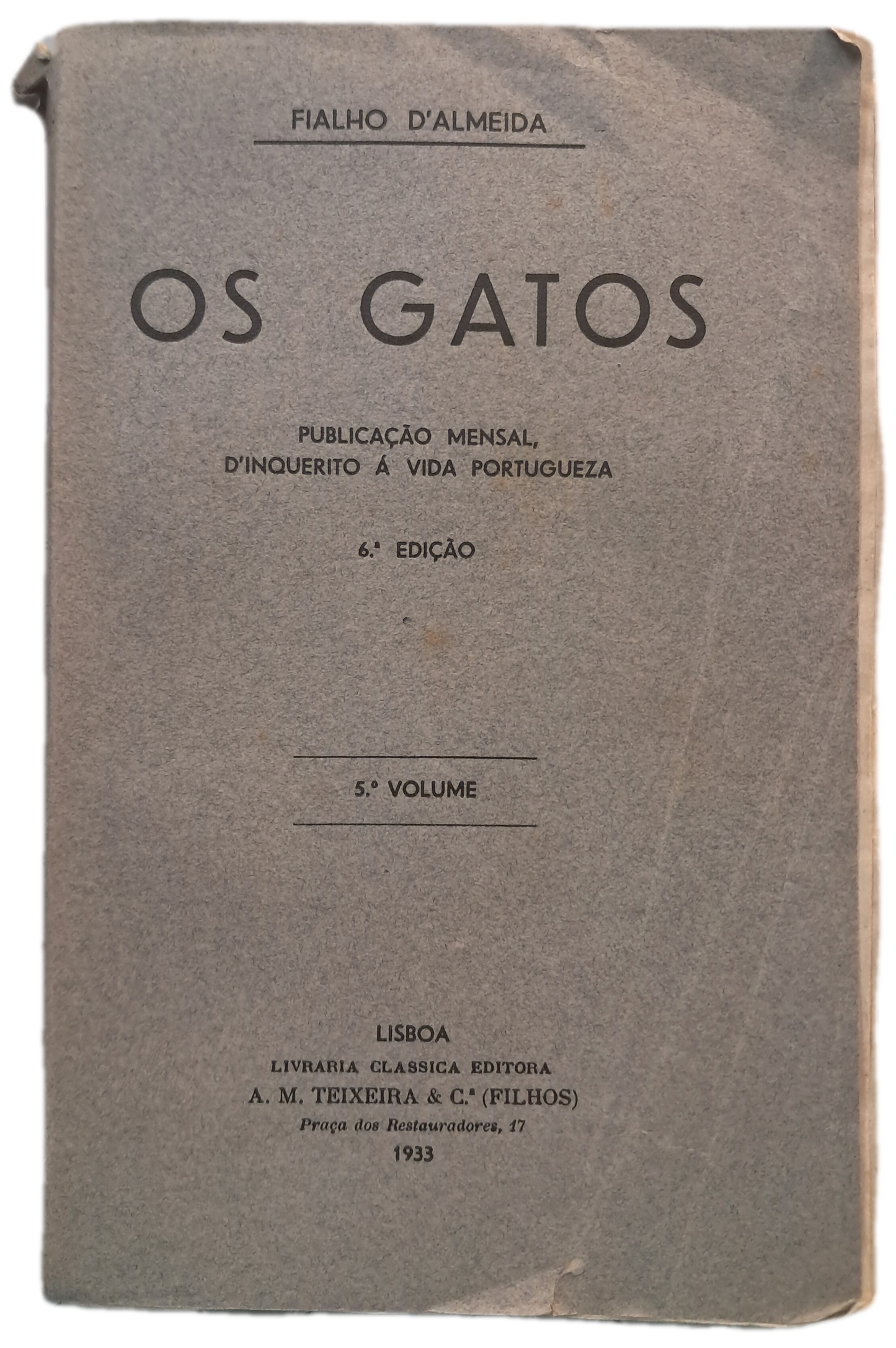 Os Gatos V (Usado)