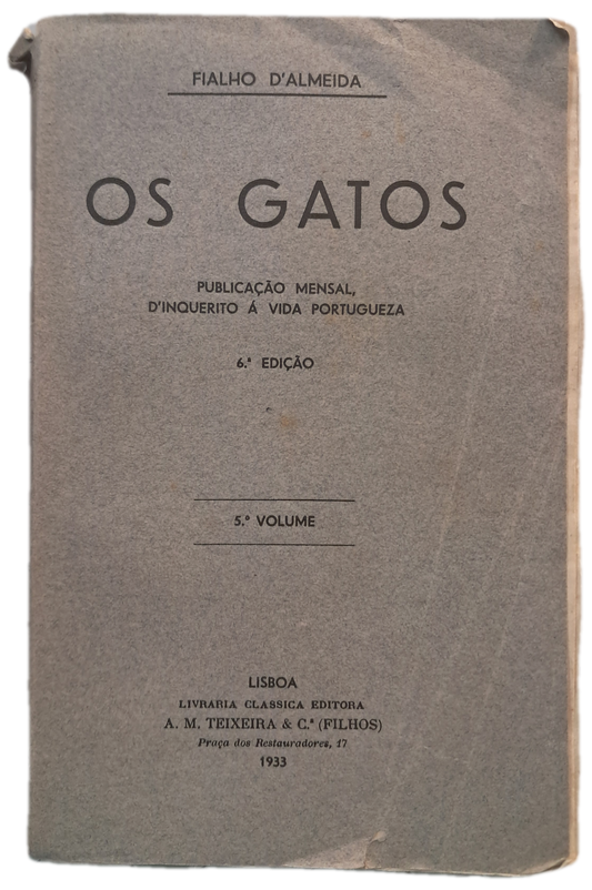 Os Gatos V (Usado)