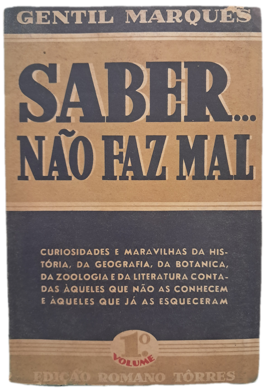 Saber… Não Faz Mal (Usado)