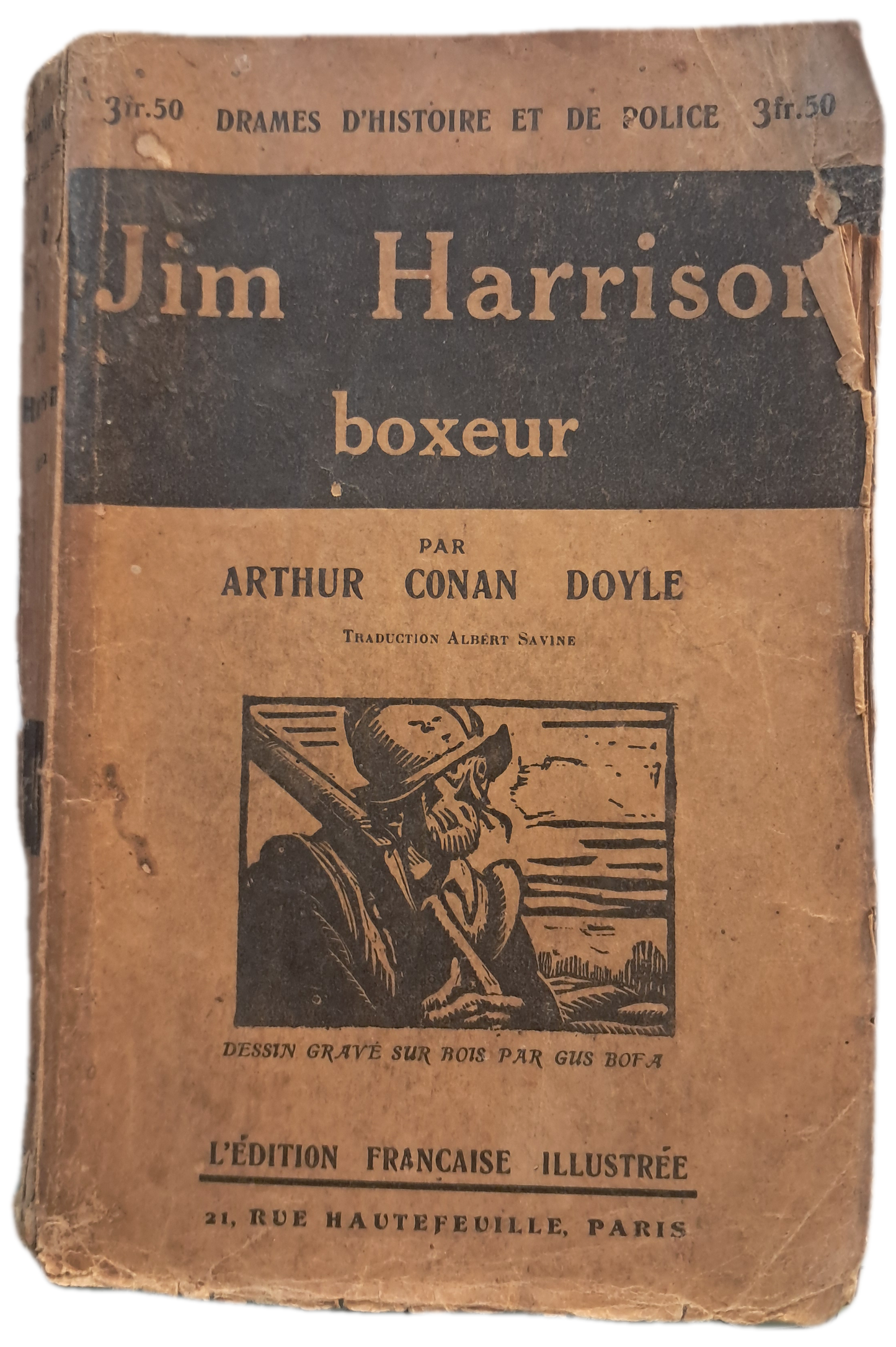 Jim Harrison Boxeur (Envelhecido)