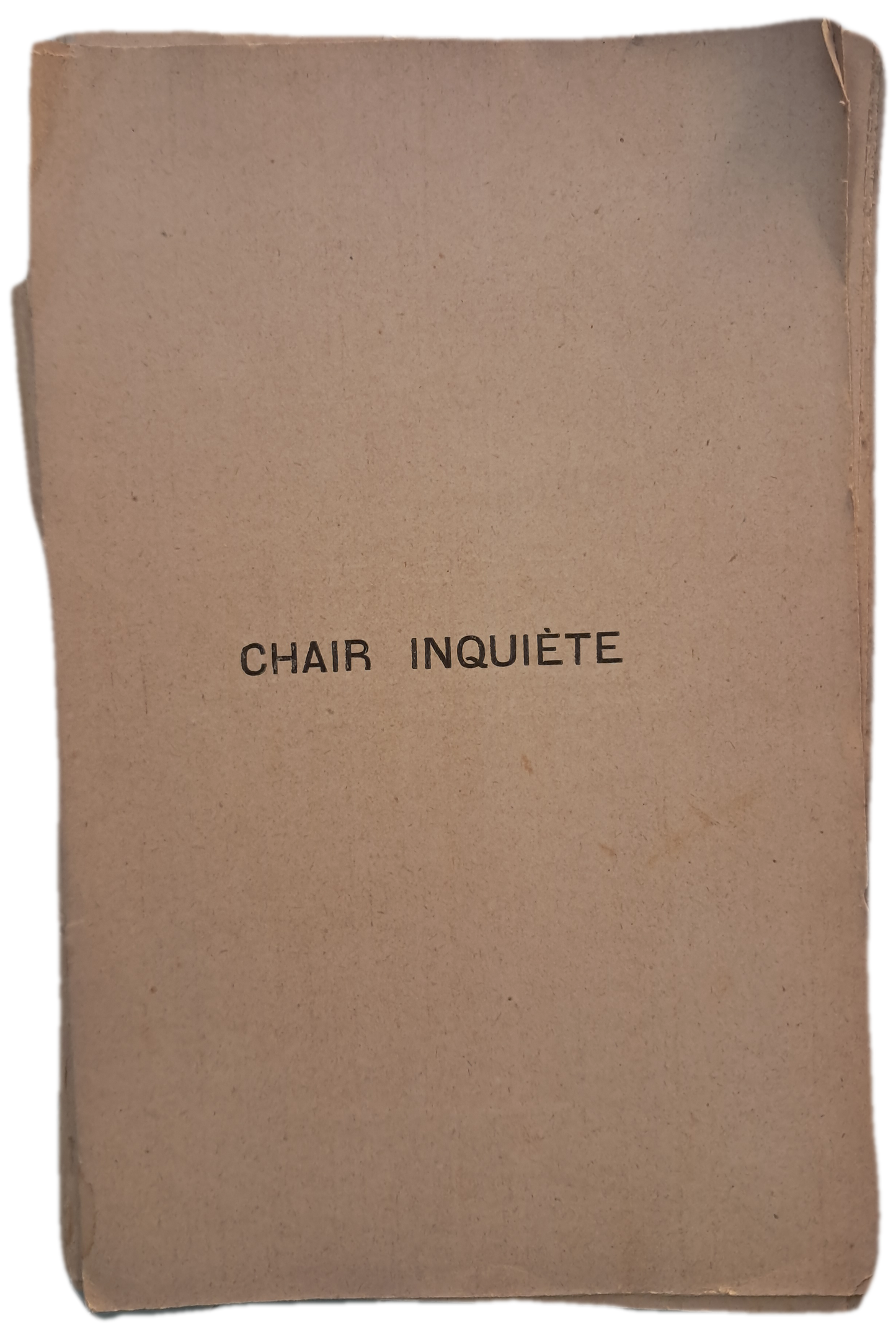 Chair Inquiéte (Muito Envelhecido)