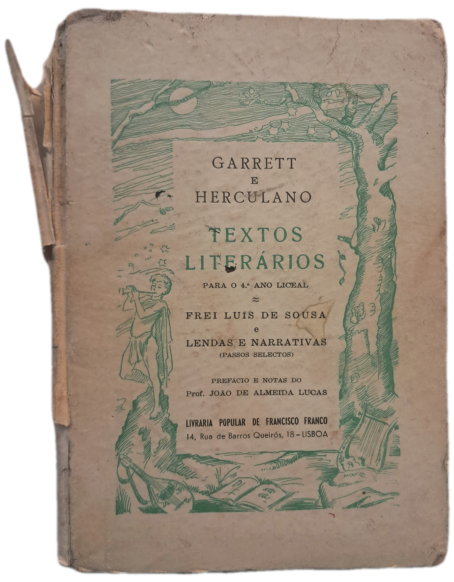 Textos Literários para o 4º Ano Liceal (Muito Envelhecido)