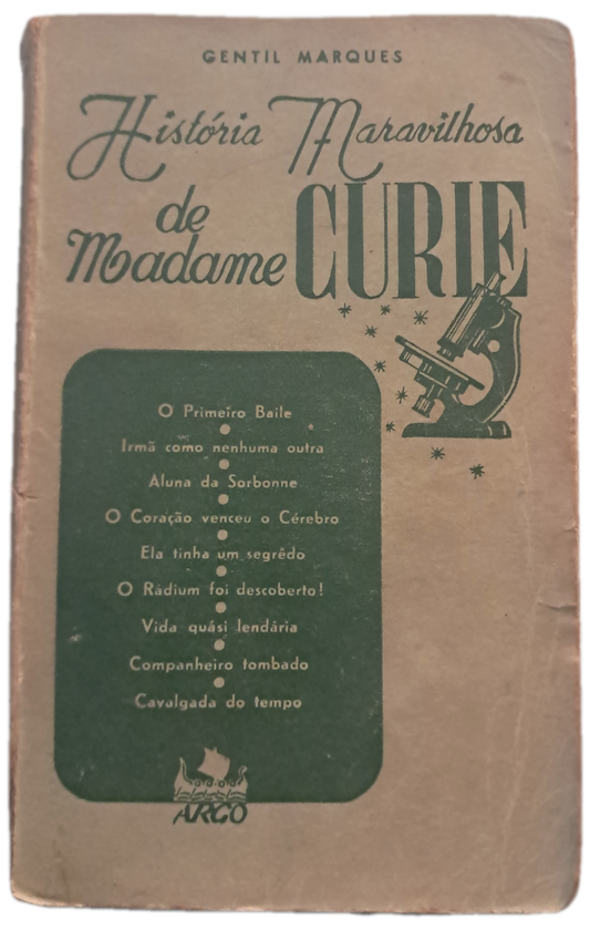 História Maravilhosa de Madame Curie (Envelhecido)