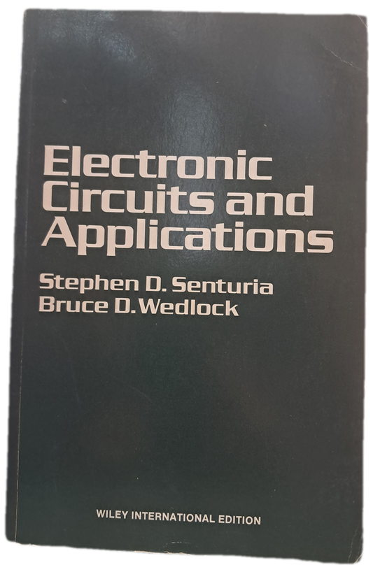 Electronic Circuits and Applications (Bom Estado)
