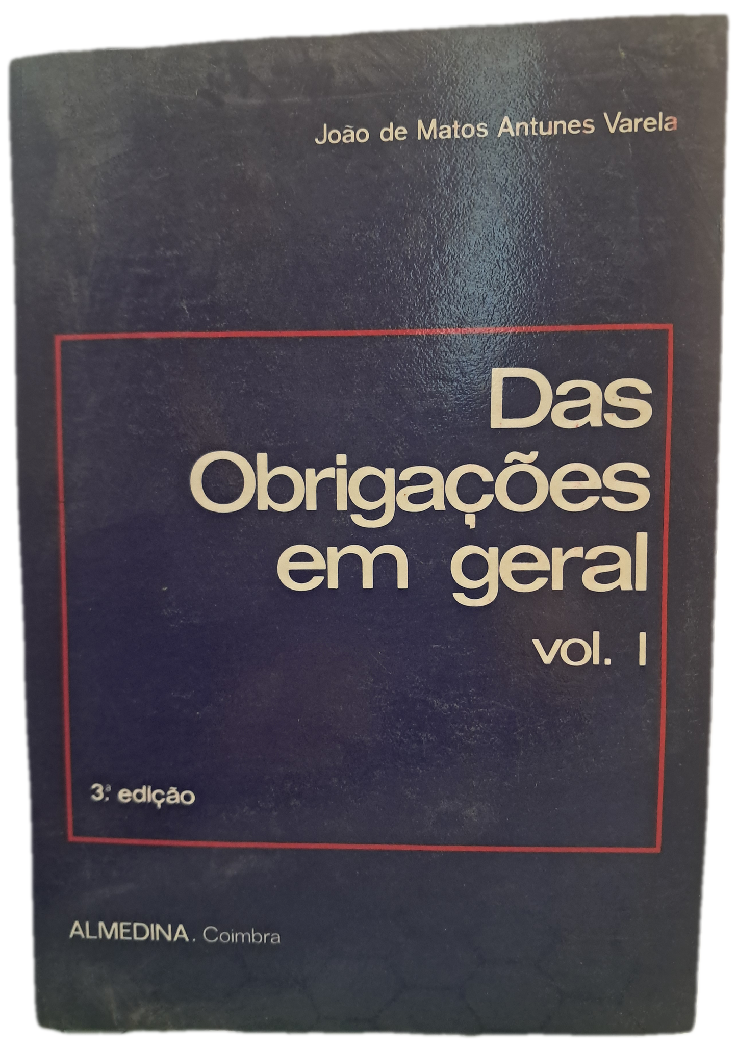 Direito das Obrigaões em Geral I (Bom Estado)