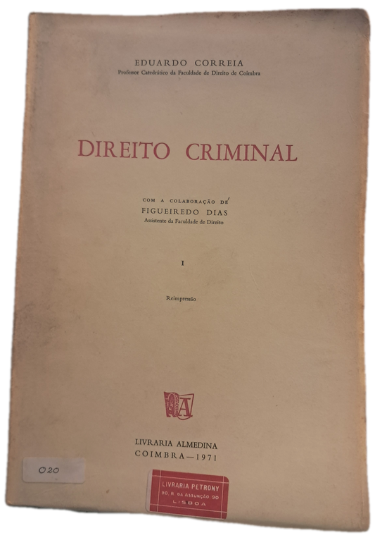 Direito Criminal I (Usado)