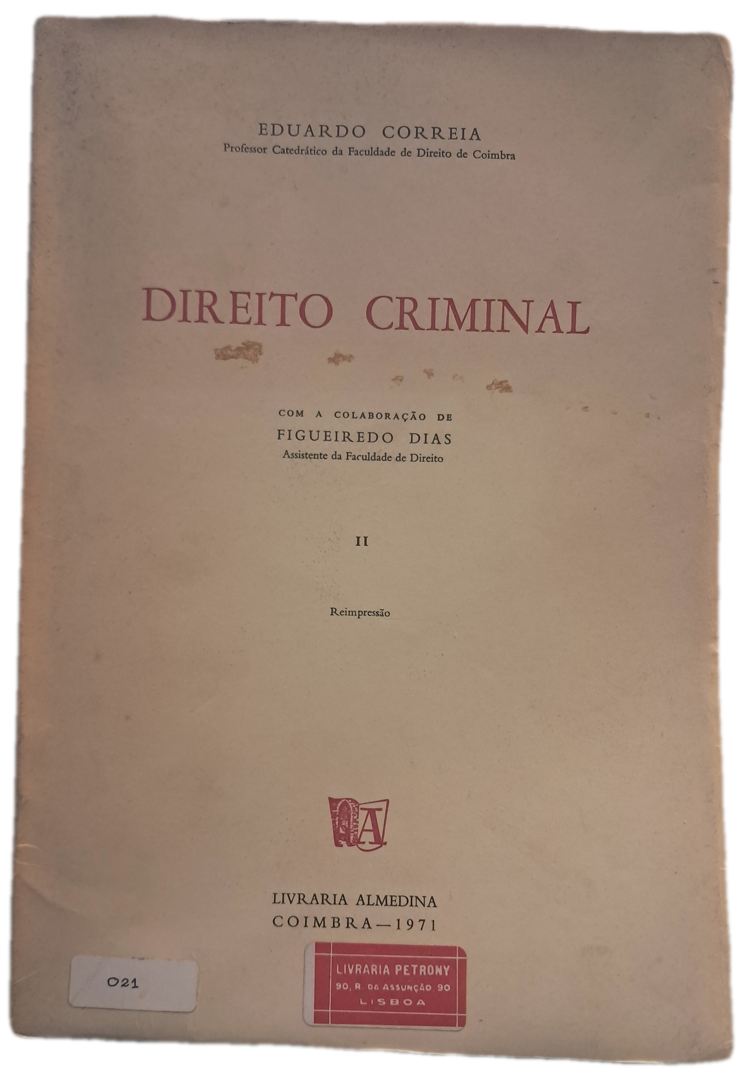 Direito Criminal II (Usado)