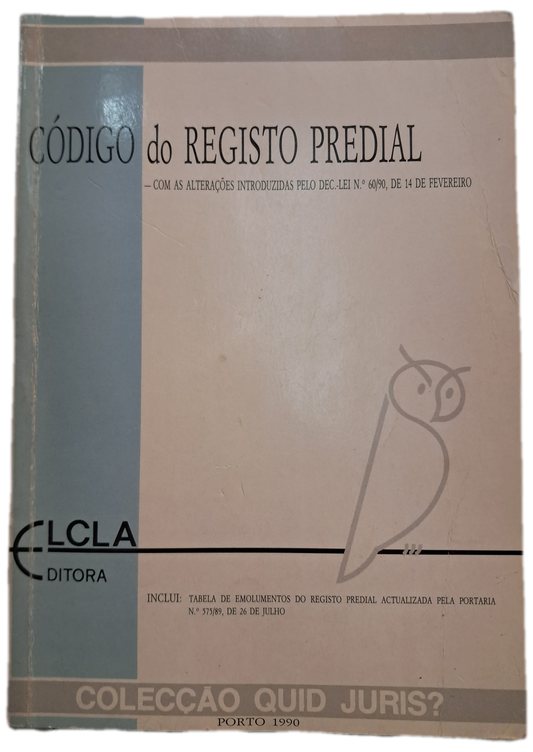 Código do Registo Predial (Usado)