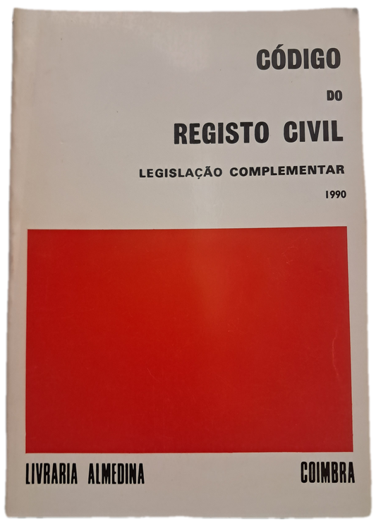 Código do Registo Civil (Bom Estado)