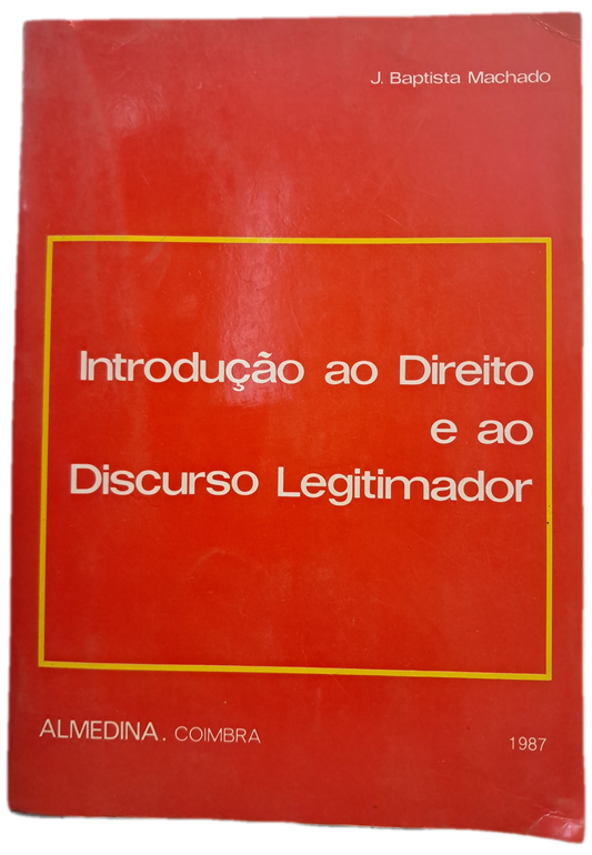 Introdução ao Direito e ao Discurso Legitimador (Usado)