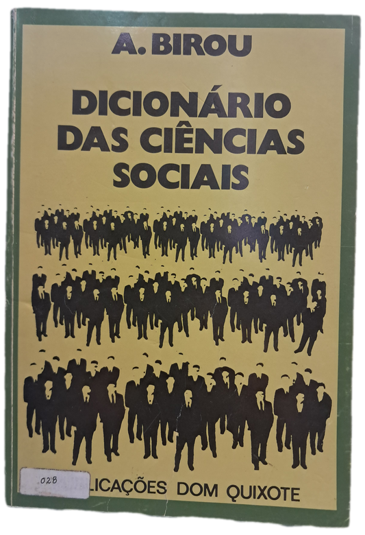 Dicionário das Ciências Sociais (Usado)