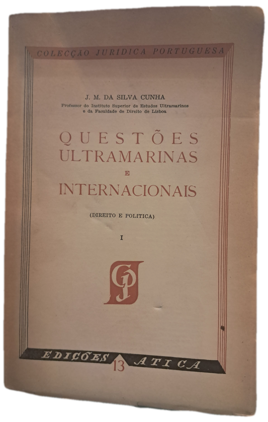 Questões Ultramarinas e Internacionais I (Usado)