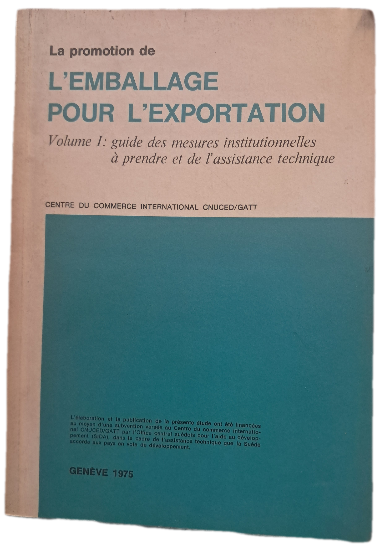 La Promotion de L'Emballage Pour L'Exportation (Usado)