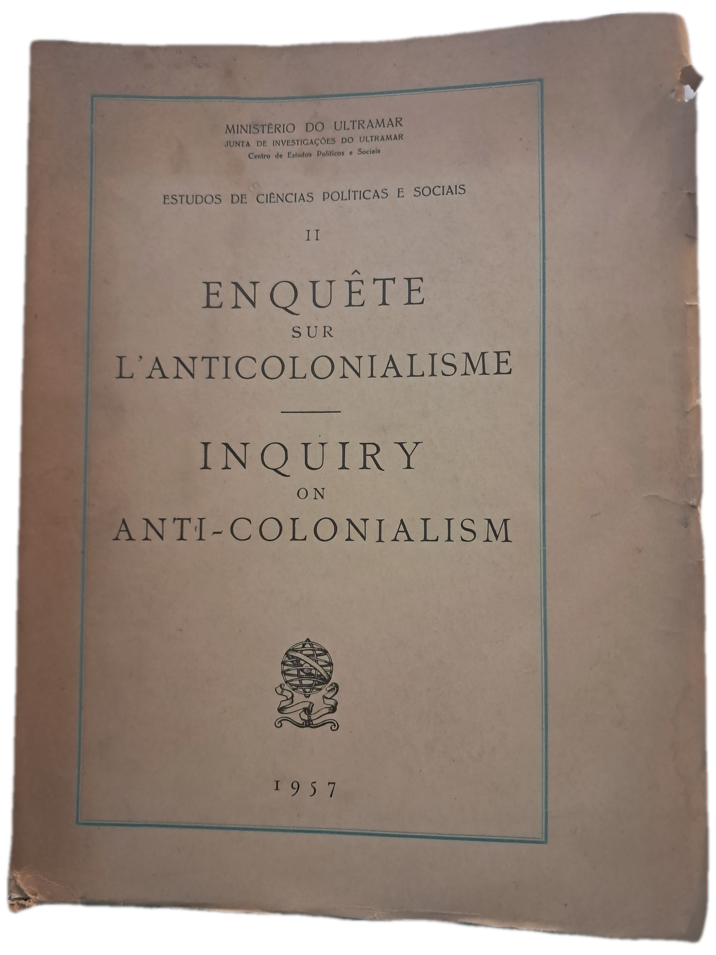 Enquête Sur L'Anticolonialisme / Inquiry on Anti-Colonialism (Envelhecido)