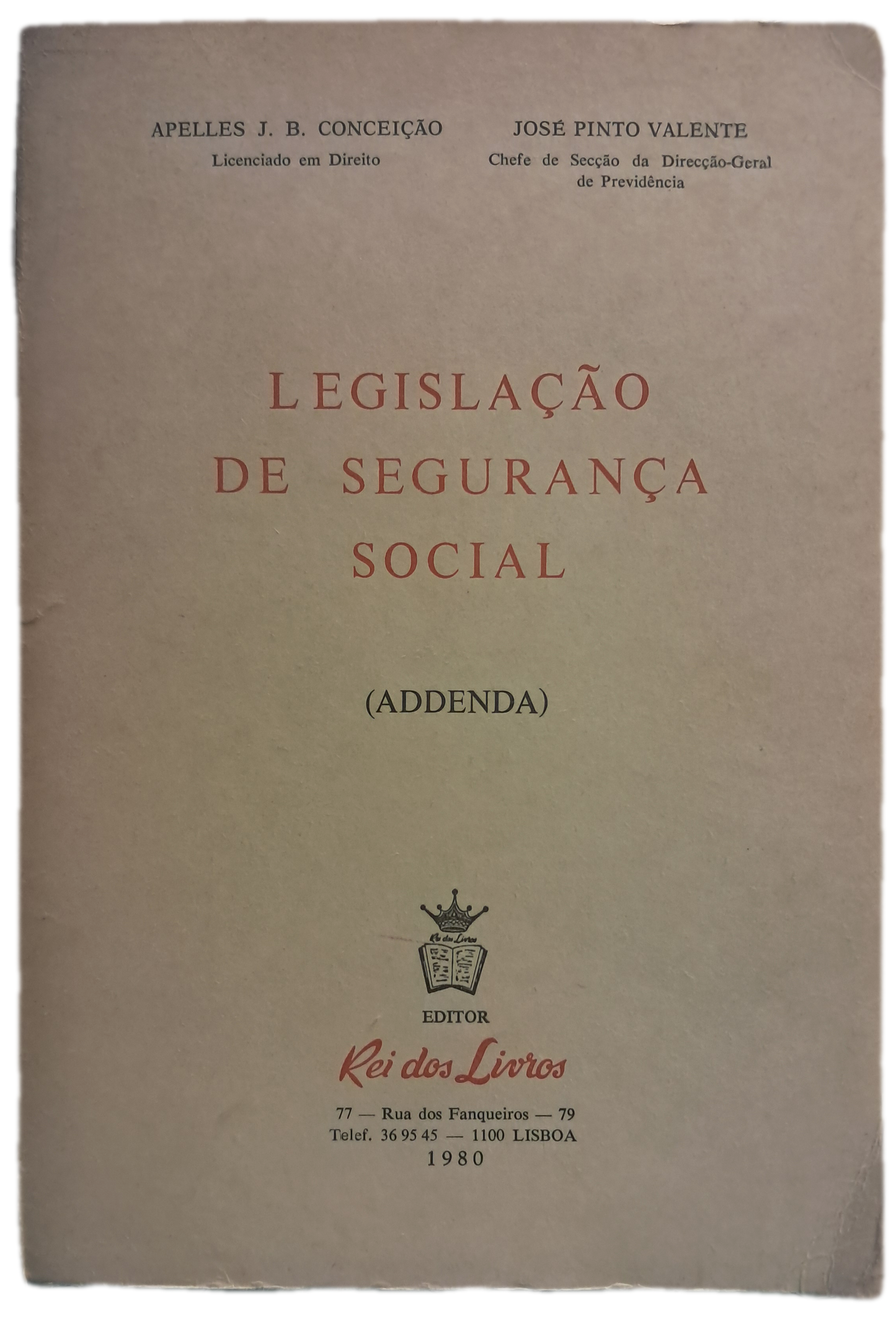 Legislação de Segurança Social (Usado)